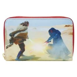 LOUNGEFLY Star Wars: The Phantom Menace Final Frames Zip Around Wallet