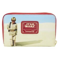 LOUNGEFLY Star Wars: The Phantom Menace Final Frames Zip Around Wallet -Loungefly STWA0234 LFSTARWARSSCENESSEIRESPHANTOMMENACEZIPAROUNDWALLET0856BACK