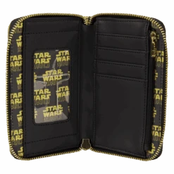 LOUNGEFLY Star Wars: Episode II – Attack Of The Clones Scene Zip Around Wallet -Loungefly STWA0238 LFSTARWARSEPISODETWOATTACKOFTHECLONESSCENEZIPAROUNDWALLET0699INSIDE