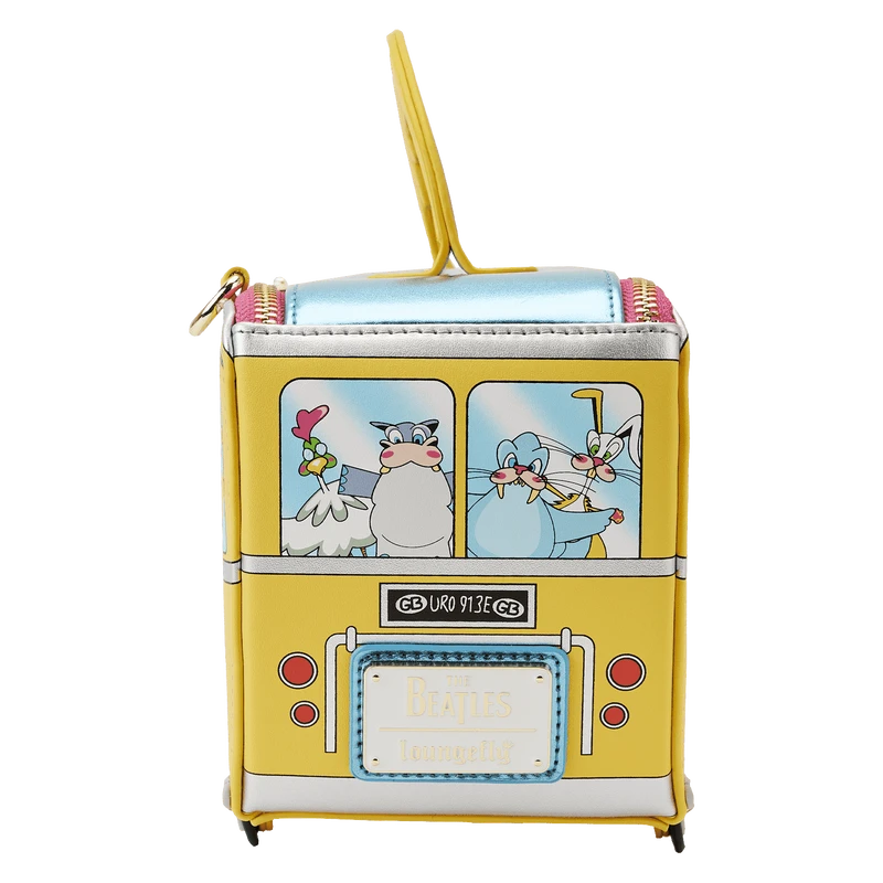 LOUNGEFLY The Beatles Magical Mystery Tour Bus Crossbody Bag 8 LOUNGEFLY The Beatles Magical Mystery Tour Bus Crossbody Bag - Image 6