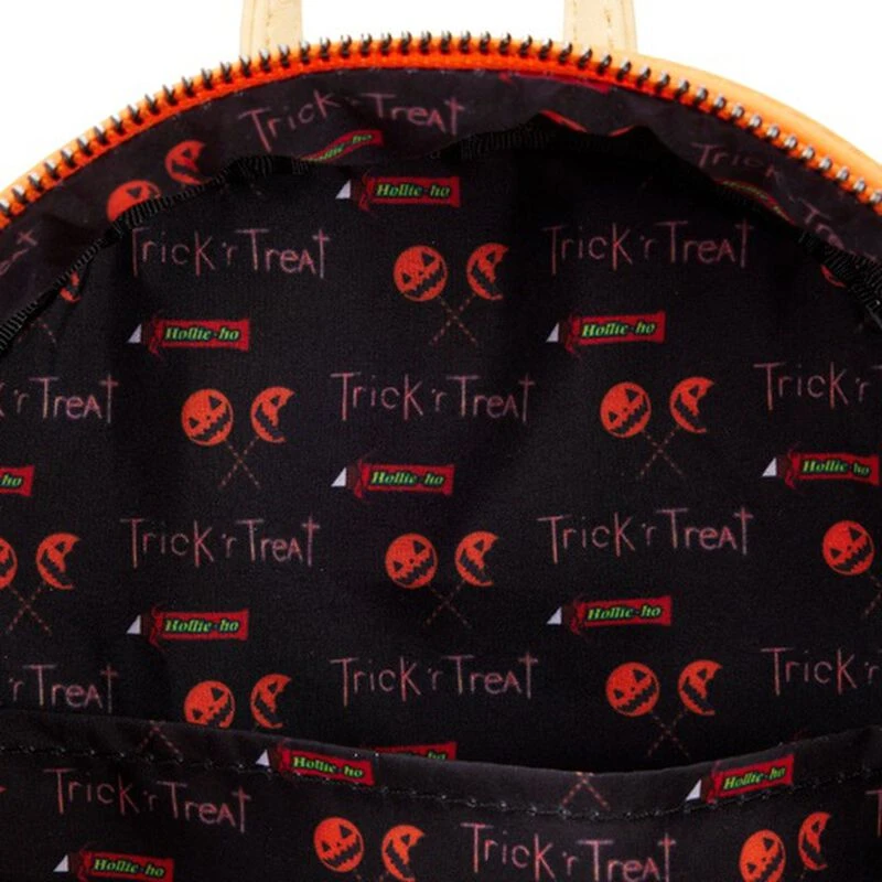 LOUNGEFLY Trick 'r Treat Sam Cosplay Mini Backpack 9 LOUNGEFLY Trick 'r Treat Sam Cosplay Mini Backpack - Image 7