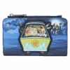 LOUNGEFLY Warner Brothers 100th Anniversary Looney Tunes & Scooby Mashup Flap Wallet