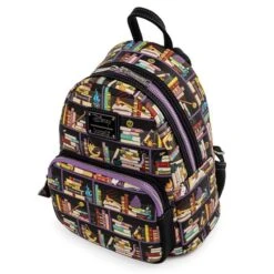 LOUNGEFLY Disney Villains Books Mini Backpack -Loungefly WDBK1789 7