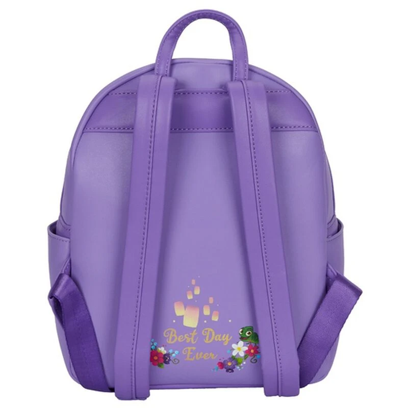 LOUNGEFLY Limited Edition - Tangled Rapunzel Dreams Mini Backpack 6 LOUNGEFLY Limited Edition - Tangled Rapunzel Dreams Mini Backpack - Image 4