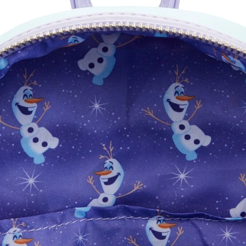 LOUNGEFLY Frozen Princess Elsa Castle Mini Backpack 9 LOUNGEFLY Frozen Princess Elsa Castle Mini Backpack - Image 7