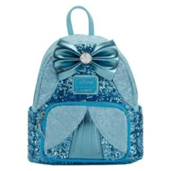 LOUNGEFLY Cinderella Sequin Mini Backpack