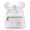 LOUNGEFLY Minnie Mouse Sequin Wedding Mini Backpack -Loungefly WDBK2341 1