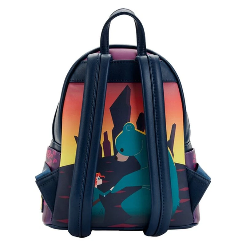 LOUNGEFLY Brave Princess Merida Castle Mini Backpack 7 LOUNGEFLY Brave Princess Merida Castle Mini Backpack - Image 5
