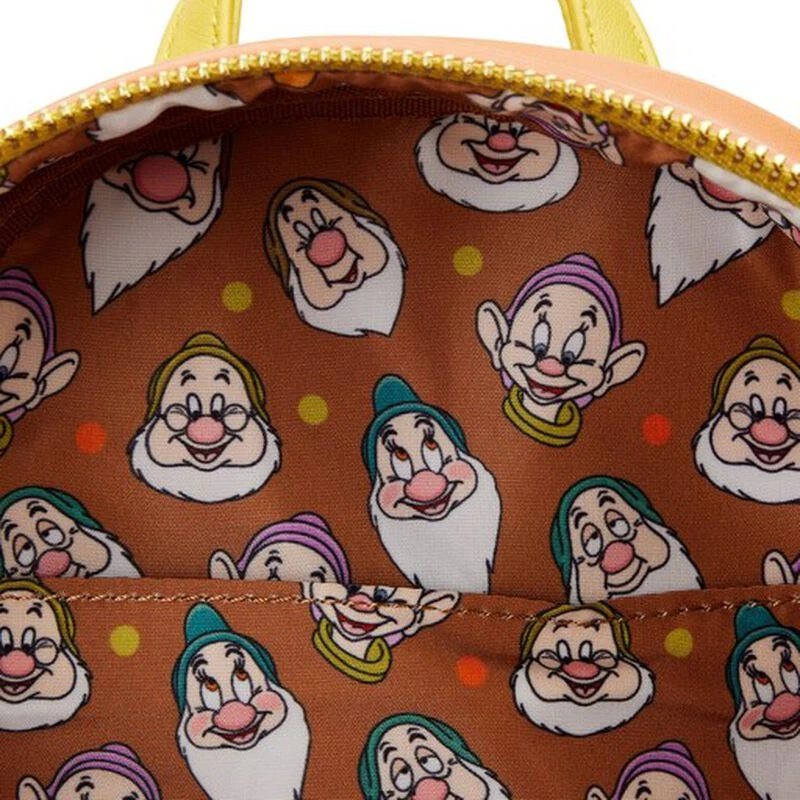 LOUNGEFLY Exclusive - Snow White And The Seven Dwarfs Doc Mini Backpack 8 LOUNGEFLY Exclusive - Snow White And The Seven Dwarfs Doc Mini Backpack - Image 6