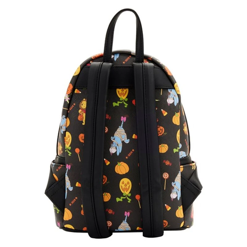 LOUNGEFLY Winnie The Pooh Halloween Group Glow Mini Backpack 7 LOUNGEFLY Winnie The Pooh Halloween Group Glow Mini Backpack - Image 5
