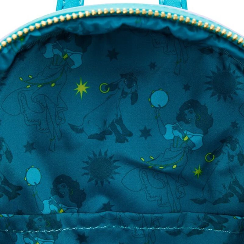 LOUNGEFLY NYCC Exclusive - The Hunchback Of Notre Dame Esméralda Cosplay Mini Backpack 7 LOUNGEFLY NYCC Exclusive - The Hunchback Of Notre Dame Esméralda Cosplay Mini Backpack - Image 5