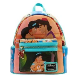 LOUNGEFLY Aladdin Princess Scenes Mini Backpack