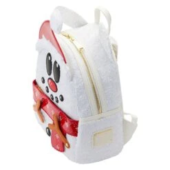 LOUNGEFLY Exclusive - Mickey Mouse Sequin Snowman Mini Backpack -Loungefly WDBK2768 4
