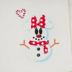 LOUNGEFLY Exclusive - Mickey Mouse Sequin Snowman Mini Backpack -Loungefly WDBK2768 6