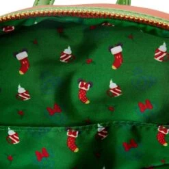 LOUNGEFLY Mickey & Minnie Mouse Hot Cocoa Fireplace Mini Backpack -Loungefly WDBK2773 5