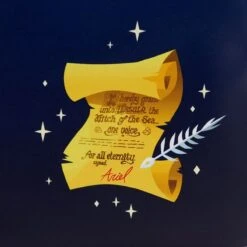 LOUNGEFLY The Little Mermaid Ursula Lair Glow Mini Backpack -Loungefly WDBK2793 6