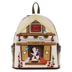 LOUNGEFLY Exclusive - Snow White Window Scene Mini Backpack