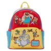 LOUNGEFLY Exclusive - Disney Afternoon Cartoons Color Block Mini Backpack