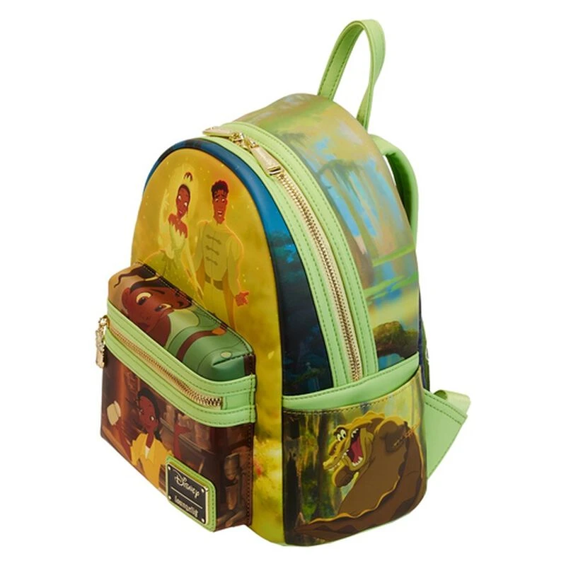 LOUNGEFLY The Princess And The Frog Princess Scene Mini Backpack 5 LOUNGEFLY The Princess And The Frog Princess Scene Mini Backpack - Image 3