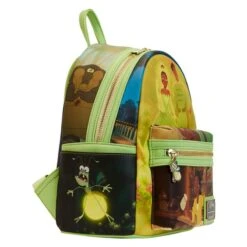 LOUNGEFLY The Princess And The Frog Princess Scene Mini Backpack 13 LOUNGEFLY The Princess And The Frog Princess Scene Mini Backpack -Loungefly WDBK2887 4