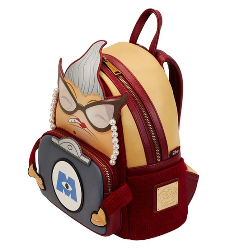LOUNGEFLY Exclusive - Monsters, Inc. Roz Mini Backpack 5 LOUNGEFLY Exclusive - Monsters, Inc. Roz Mini Backpack - Image 3