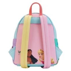 LOUNGEFLY Disney Princess Triple Pocket Mini Backpack 14 LOUNGEFLY Disney Princess Triple Pocket Mini Backpack -Loungefly WDBK2930 5