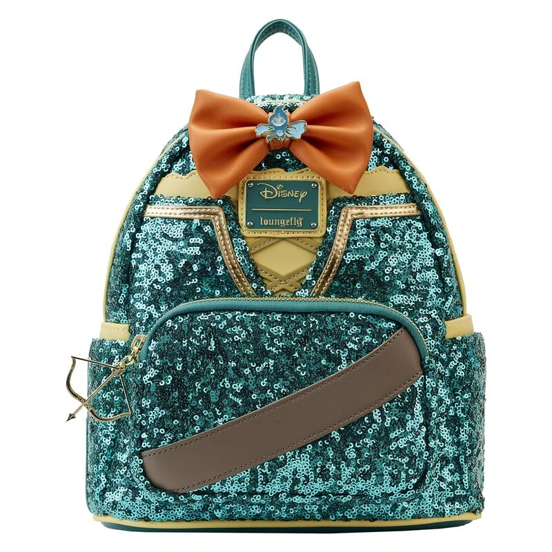 LOUNGEFLY Princess Merida Sequin Mini Backpack 3 LOUNGEFLY Princess Merida Sequin Mini Backpack