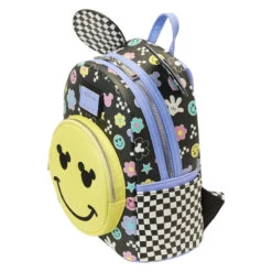 LOUNGEFLY Mickey Mouse Y2K Mini Backpack 13 LOUNGEFLY Mickey Mouse Y2K Mini Backpack -Loungefly WDBK3000 LFDISNEYMICKEYY2KMINIBACKPACK0036QUARTER