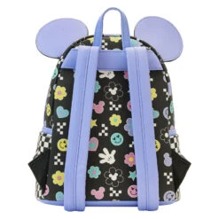 LOUNGEFLY Mickey Mouse Y2K Mini Backpack 14 LOUNGEFLY Mickey Mouse Y2K Mini Backpack -Loungefly WDBK3000 LFDISNEYMICKEYY2KMINIBACKPACK0037BACK
