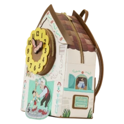 LOUNGEFLY WonderCon Exclusive - Pinocchio Cuckoo Clock Mini Backpack 13 LOUNGEFLY WonderCon Exclusive - Pinocchio Cuckoo Clock Mini Backpack -Loungefly WDBK3017 LFDISNEYWCPINOCCHIOCUCKOOCLOCKFIGURALMINIBACKPACK0242SIDE