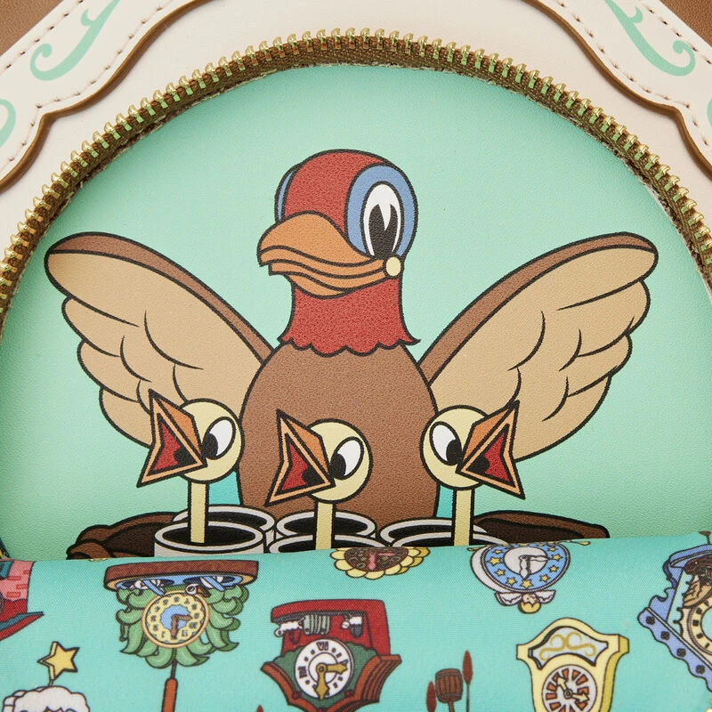 LOUNGEFLY WonderCon Exclusive - Pinocchio Cuckoo Clock Mini Backpack 10 LOUNGEFLY WonderCon Exclusive - Pinocchio Cuckoo Clock Mini Backpack - Image 8