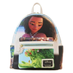 LOUNGEFLY Moana Princess Scene Series Mini Backpack