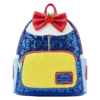 LOUNGEFLY Snow White Princess Sequin Series Mini Backpack -Loungefly WDBK3062 LFDISNEYSNOWWHITESEQUINSERIESMINIBACKPACK0850FRONT