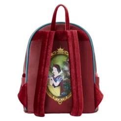 LOUNGEFLY Snow White Evil Queen Throne Mini Backpack -Loungefly WDBK3064 LFDISNEYSNOWWHITEEVILQUEENTHRONEMINIBACKPACK0395BACK