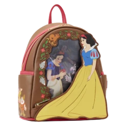 LOUNGEFLY Snow White Lenticular Princess Series Mini Backpack -Loungefly WDBK3072 LFDISNEYSNOWWHITELENTICULARPRINCESSSERIESMINIBACKPACK0071LENTICULAR