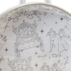 LOUNGEFLY Cinderella Happily Ever After Mini Backpack -Loungefly WDBK3074 LFDISNEYCINDERELLAHAPPILYEVERAFTERMINIBACKPACK0222INSIDE