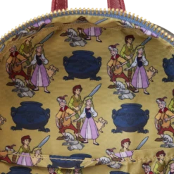LOUNGEFLY The Black Cauldron Mini Backpack -Loungefly WDBK3075 LFDISNEYBLACKCAULDRONMINIBACKPACK0048INSIDE