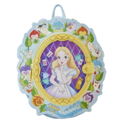 LOUNGEFLY Alice In Wonderland Cameo Mini Backpack