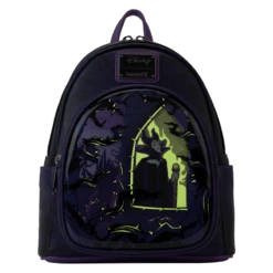 LOUNGEFLY Limited Edition Maleficent Window Box Glow Mini Backpack 12 LOUNGEFLY Limited Edition Maleficent Window Box Glow Mini Backpack -Loungefly WDBK3079 LFDISNEYMALIFICENTWINDOWBOXMINIBACKPACK0359GLOW