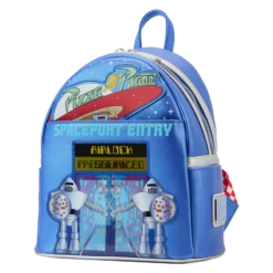 LOUNGEFLY Toy Story Pizza Planet Space Entry Mini Backpack -Loungefly WDBK3090 LFPIXARTOYSTORYPIZZAPLANETSPACEENTRYMINIBACKPACK0886LENTICULAR
