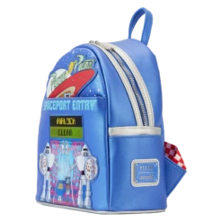 LOUNGEFLY Toy Story Pizza Planet Space Entry Mini Backpack -Loungefly WDBK3090 LFPIXARTOYSTORYPIZZAPLANETSPACEENTRYMINIBACKPACK0888SIDE