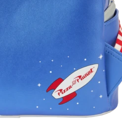 LOUNGEFLY Toy Story Pizza Planet Space Entry Mini Backpack -Loungefly WDBK3090 LFPIXARTOYSTORYPIZZAPLANETSPACEENTRYMINIBACKPACK0891DETAIL