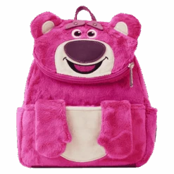LOUNGEFLY Toy Story Lotso Plush Pocket Mini Backpack