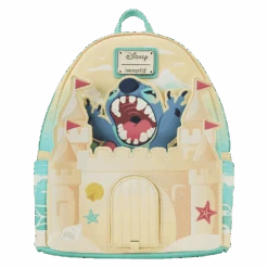 LOUNGEFLY Stitch Sandcastle Beach Surprise Mini Backpack 14 LOUNGEFLY Stitch Sandcastle Beach Surprise Mini Backpack -Loungefly WDBK3125 LFSTITCHSANDCASTLEBEACHSURPRISEMINIBACKPACK0801FRONT