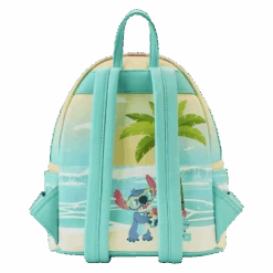LOUNGEFLY Stitch Sandcastle Beach Surprise Mini Backpack 17 LOUNGEFLY Stitch Sandcastle Beach Surprise Mini Backpack -Loungefly WDBK3125 LFSTITCHSANDCASTLEBEACHSURPRISEMINIBACKPACK0805BACK