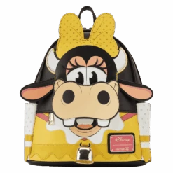 LOUNGEFLY Limited Edition Clarabelle Cow Cosplay Mini Backpack