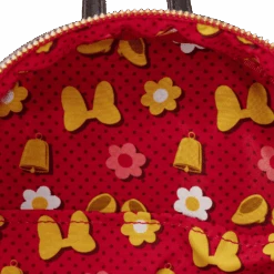 LOUNGEFLY Limited Edition Clarabelle Cow Cosplay Mini Backpack 15 LOUNGEFLY Limited Edition Clarabelle Cow Cosplay Mini Backpack -Loungefly WDBK3136 LFDISNEYCLARABELLETHECOWCOSPLAYMINIBACKPACK0937INSIDE