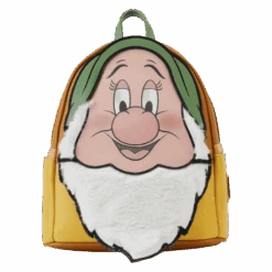 LOUNGEFLY Snow White And The Seven Dwarfs Bashful Lenticular Mini Backpack