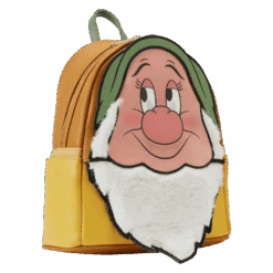 LOUNGEFLY Snow White And The Seven Dwarfs Bashful Lenticular Mini Backpack -Loungefly WDBK3140 LFDISNEYSNOWWHITEANDTHESEVENDWARFSBASHFULMINIBACKPACK0946LENTICULAR