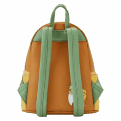 LOUNGEFLY Snow White And The Seven Dwarfs Bashful Lenticular Mini Backpack -Loungefly WDBK3140 LFDISNEYSNOWWHITEANDTHESEVENDWARFSBASHFULMINIBACKPACK0950BACK